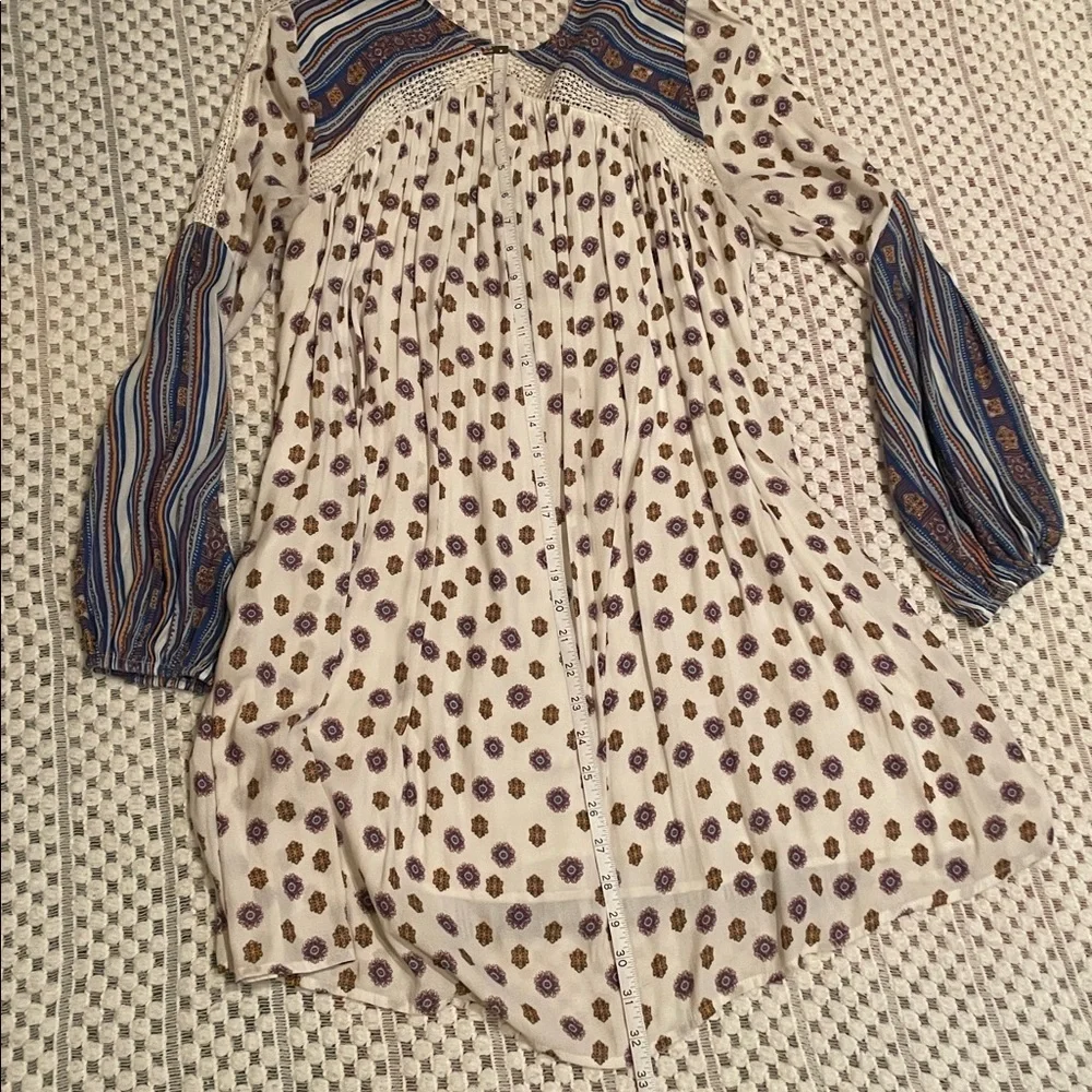 Free People Rain or Shine Tunic Dress